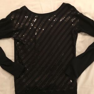 Womens the Limited sparkly long sleeve top